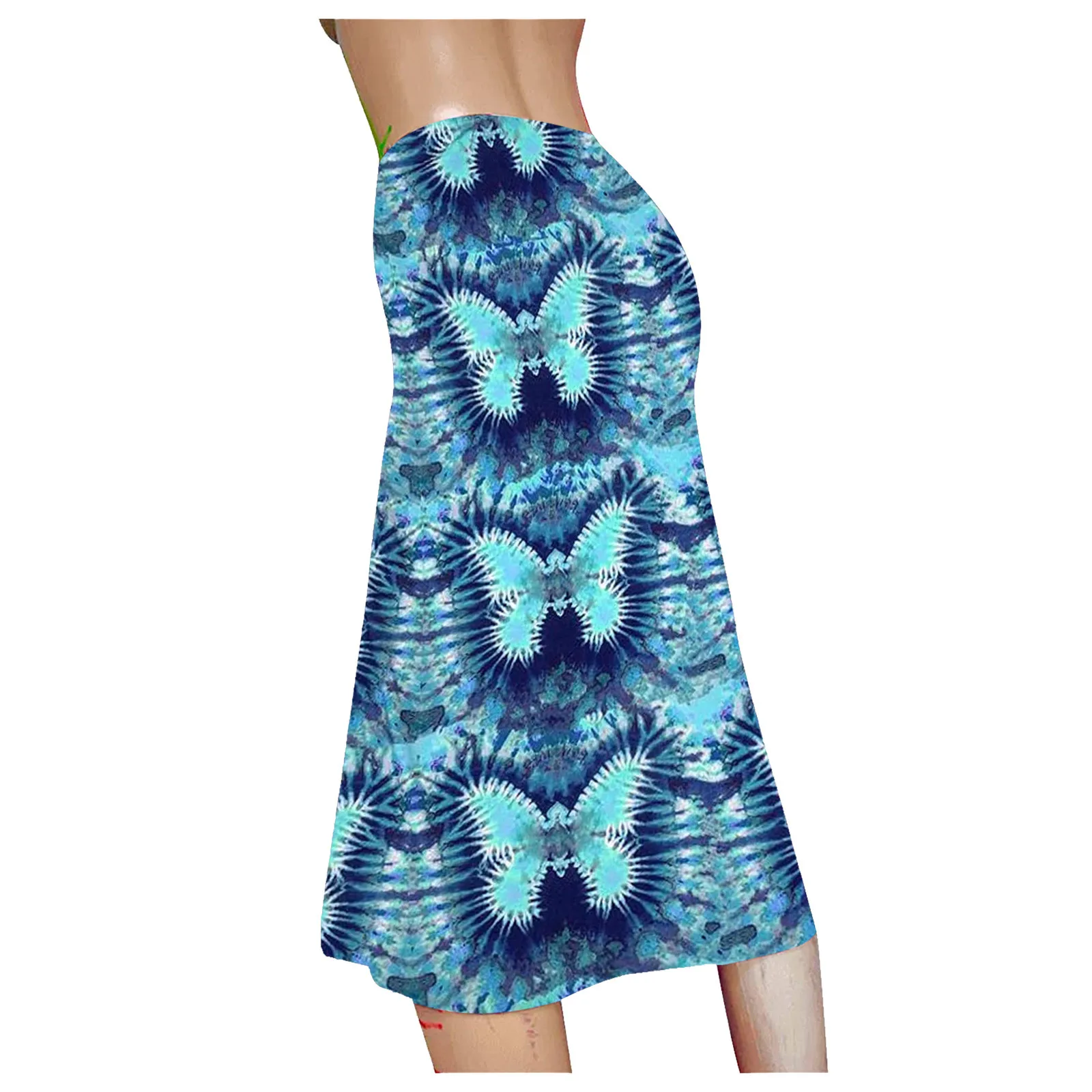 

2020 spring summer autumn Skirts new women fashion casual high waist bohemian retro casual skirt Party Holiday Clothing