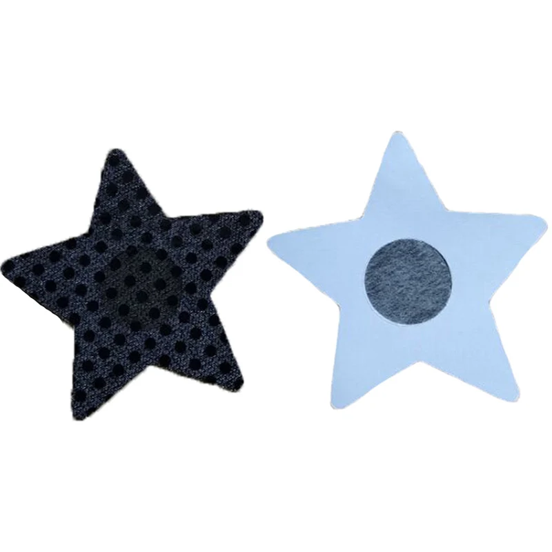 1 пара женская сексуальная пятиконечная звезда самоклеящаяся невидимая накладка