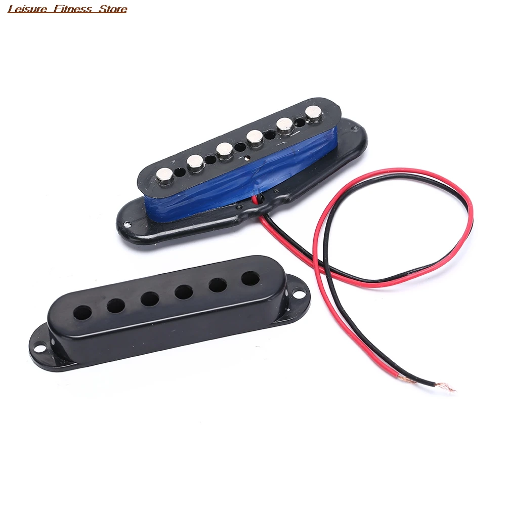 

Black Single Coil Sound Pickup for 6 Strings Electric Guitar Harmonious