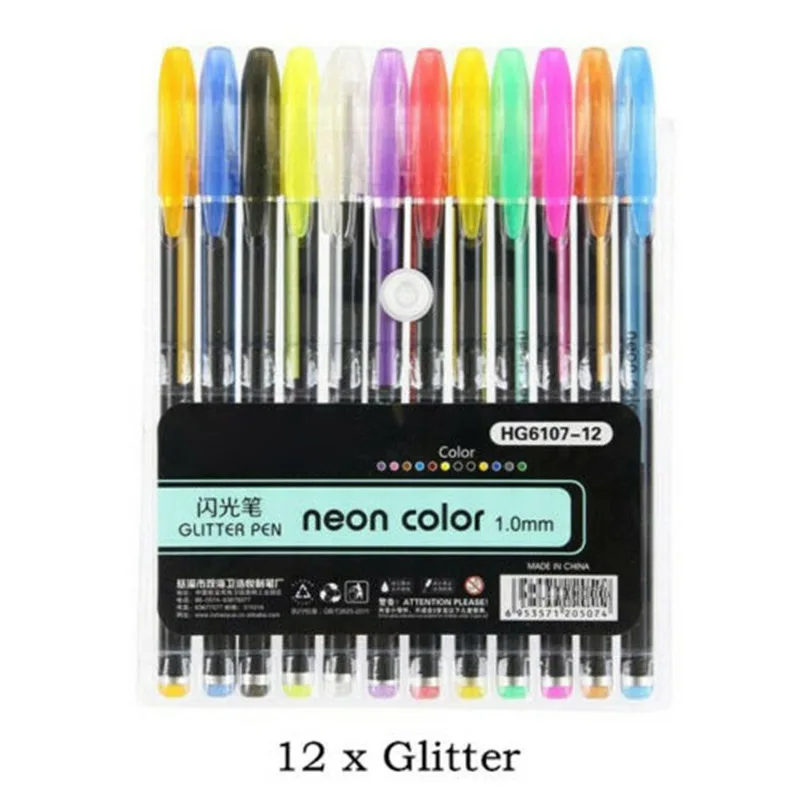 Хайлайтер блестящая ручка Пастельная металлическая гелевая набор для рисования