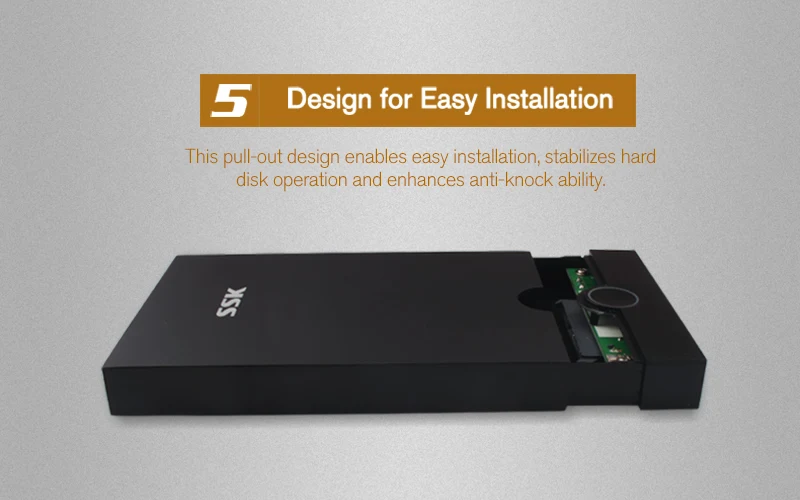 Esata настоящая док-станция Optibay 2,5 дюймов Usb3.0 Металл ноутбук мобильный жесткий диск коробка Sata последовательный твердый механический