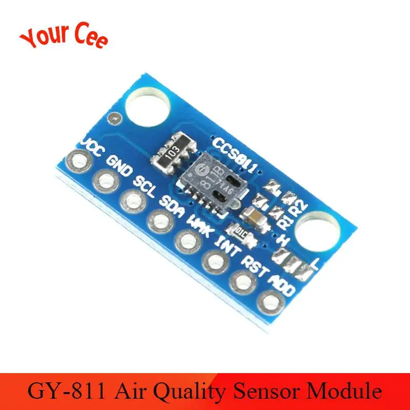 CCS811 GY-811 сенсорный модуль качество воздуха числовый газовый датчик s TVOC CO2 GY-CCS811 GY