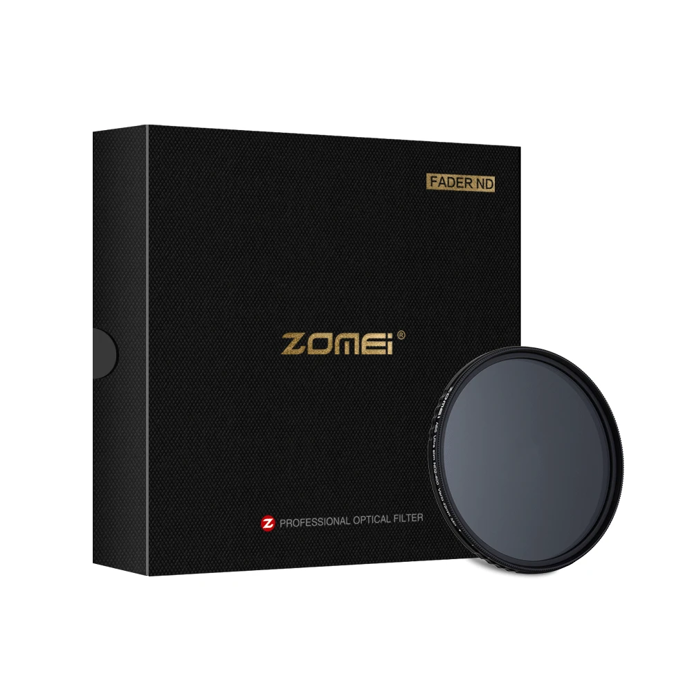 ZOMEI ABS тонкий регулируемый фильтр нейтральной плотности фотофильтр для объектива