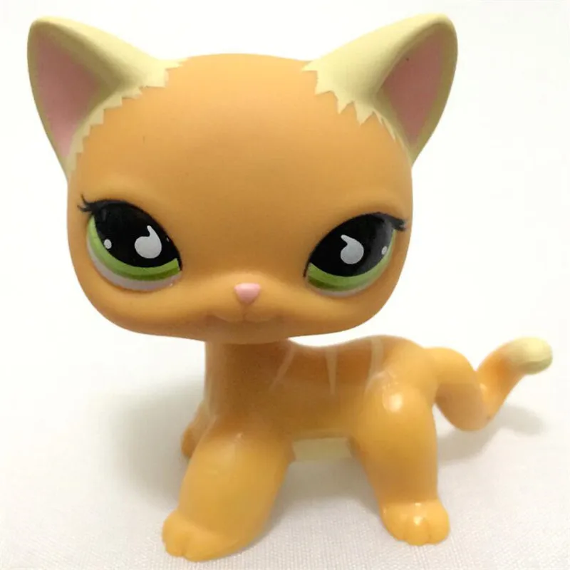 LPS черно-белая полосатая кошка тигр Китти детская игрушка подарок животное