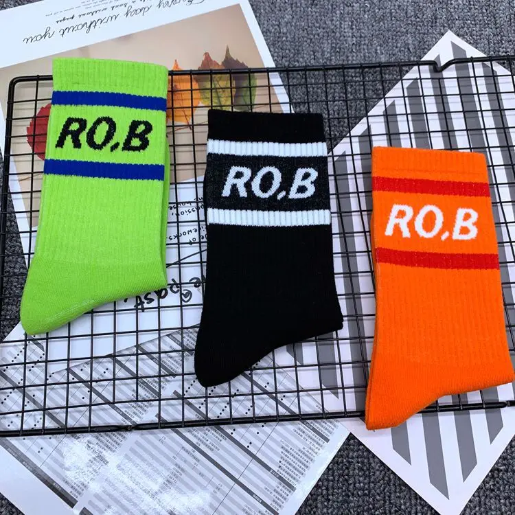 Носки для взрослых до середины голени ROB R O.B RO THSS INNOT ASCK Bold Capital английские