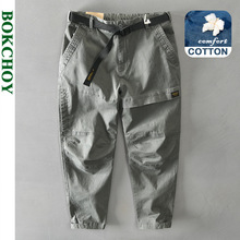 Ropa Pantalones de algodón holgados para hombre...