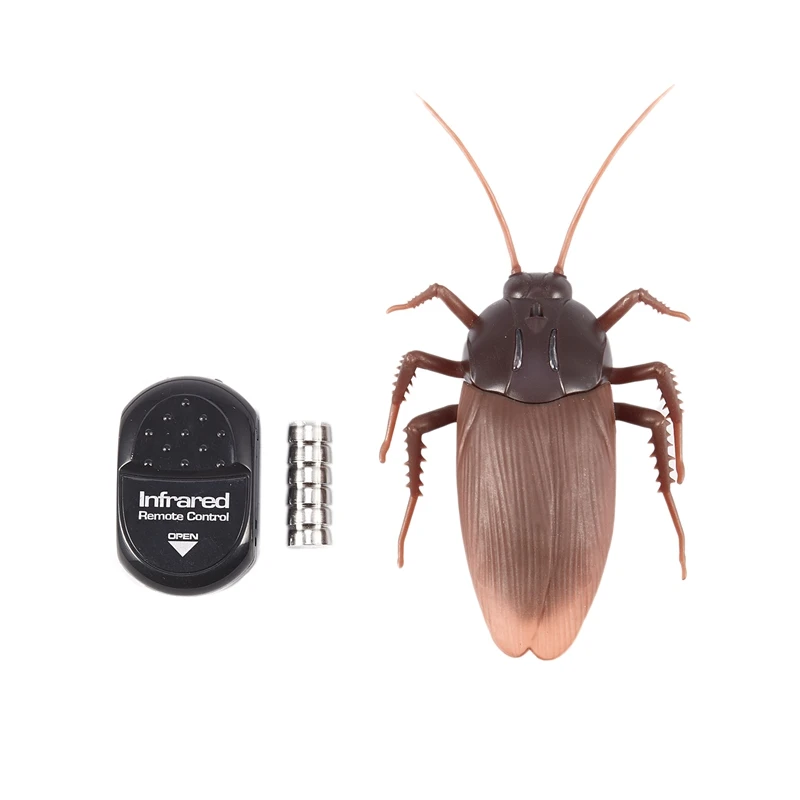 Top Infrared Remote Control Mock Fake Ants/ Cockroaches /Spiders RC Toy for Kids Dark brown | Animals