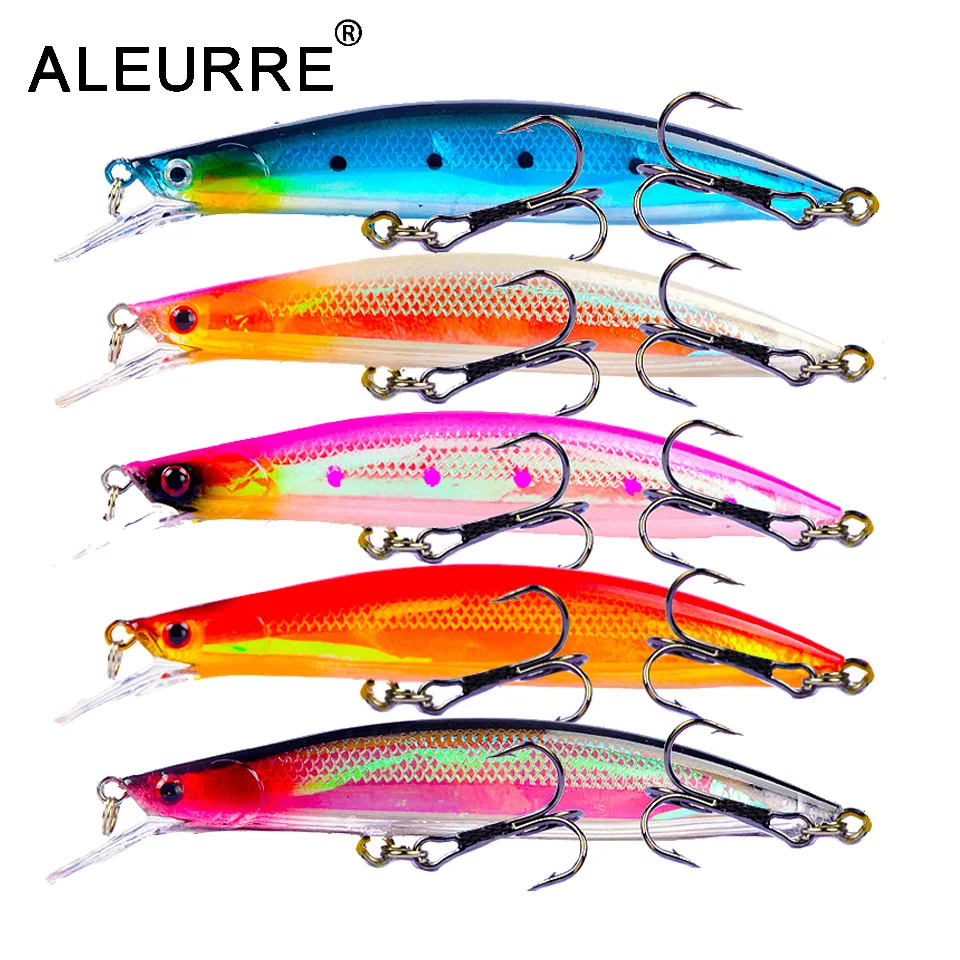 1 шт. тонущий гольян жесткая рыболовная приманка гремучая Воблер для щуки