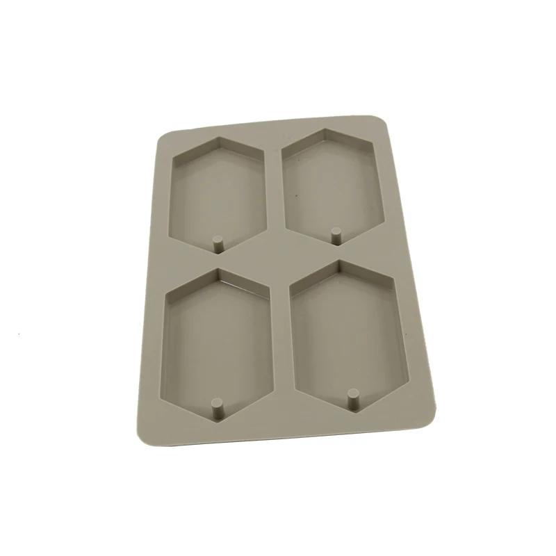 Силиконовая шестиугольная форма 4 полости для ароматерапии инструменты ручной