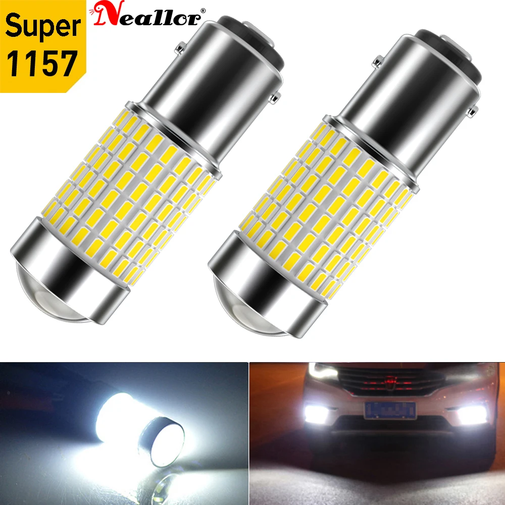 

2x Signal Lamp 1156 LED BA15S P21W 7506 Auto Turn Signal Light 12V P27/7W 1157 BAY15D P21/5W T25 Brake Stop Lamps Diode T20 W21W