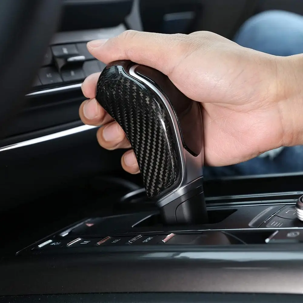 

Carbon Fiber Gearshift Head Decorative Frame Sticker For Maserati Levante/Geberit/President 2013-2018 Auto Interior Accessories