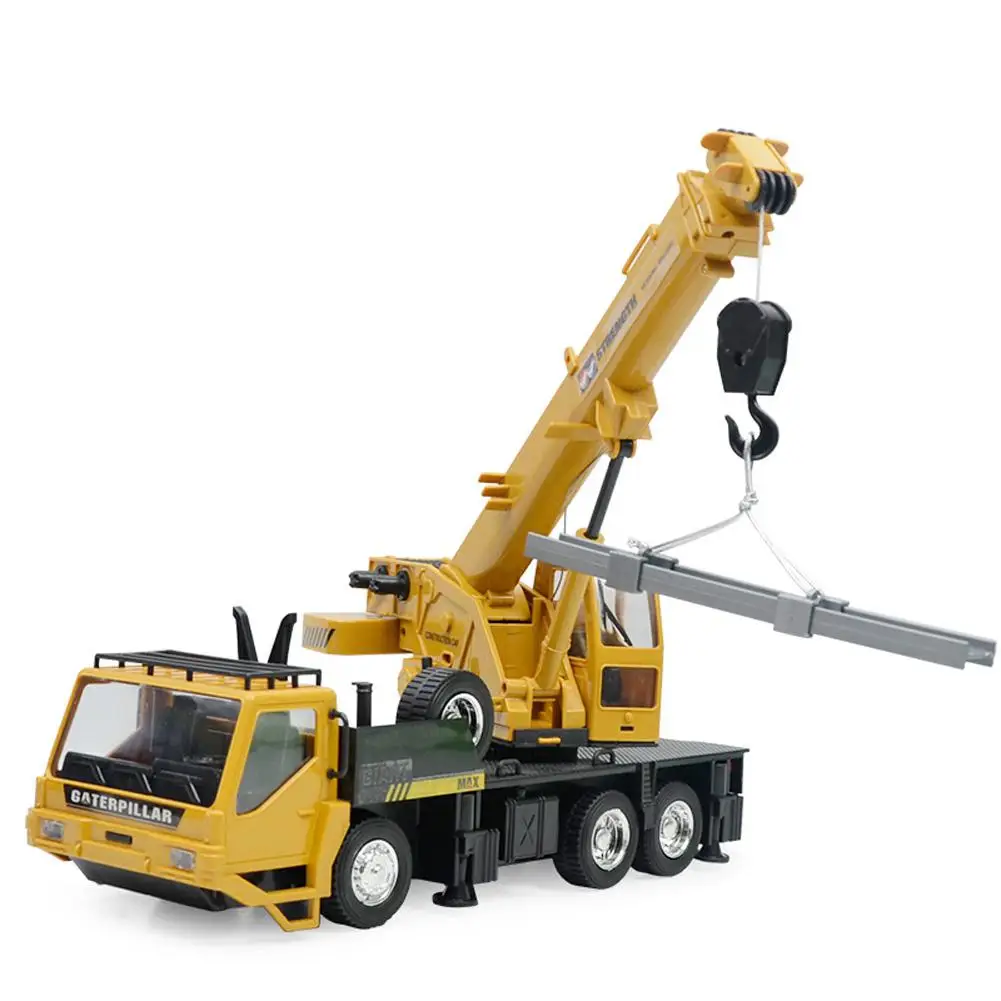 

GloryStar Rc Hoist Crane Model USB Rechargrable Engineering Car Toys for Kids Children