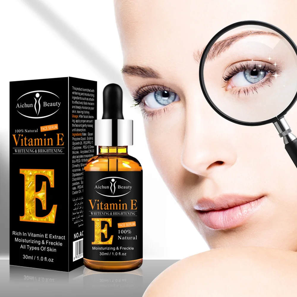 

30ml Vitamin E Anti-wrinkle Eyes Serum Essence Moisturizing Anti-age Whiten Lightening Dark Circles Against Puffiness Eye Serum