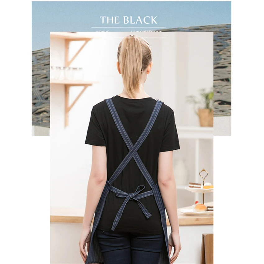 1 шт. фартук для кухни и ресторана джинсовый нагрудник шеф повара