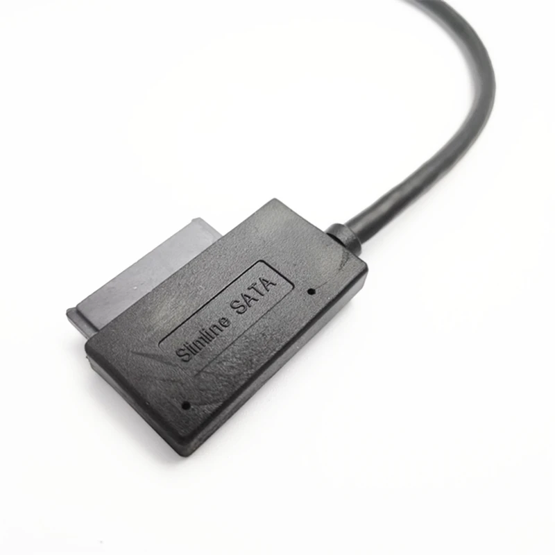 Конвертер USB3.0 Slim SATA USB для оптического привода ноутбука DVD 7 + 6 контактов 24 см