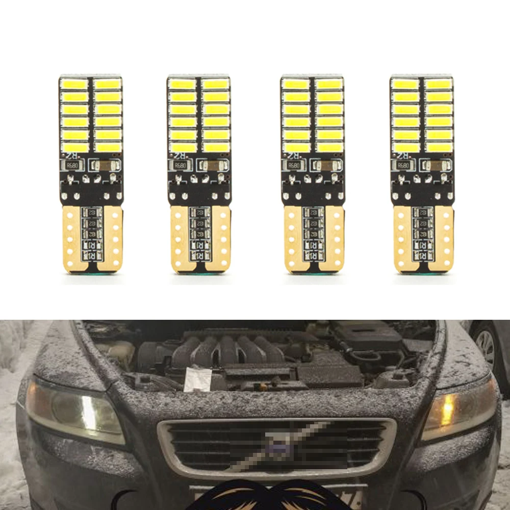 

Canbus T10 W5W SMD 4014 24LED Car Wedge Clearance Lights Parking Light For Volvo S60L S80L XC90 C70 V40 V50 V60 XC60 S40 S60 S80