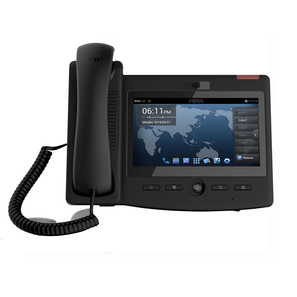 

6-SIP Lines C600 Fanvil Android Video IP Phone