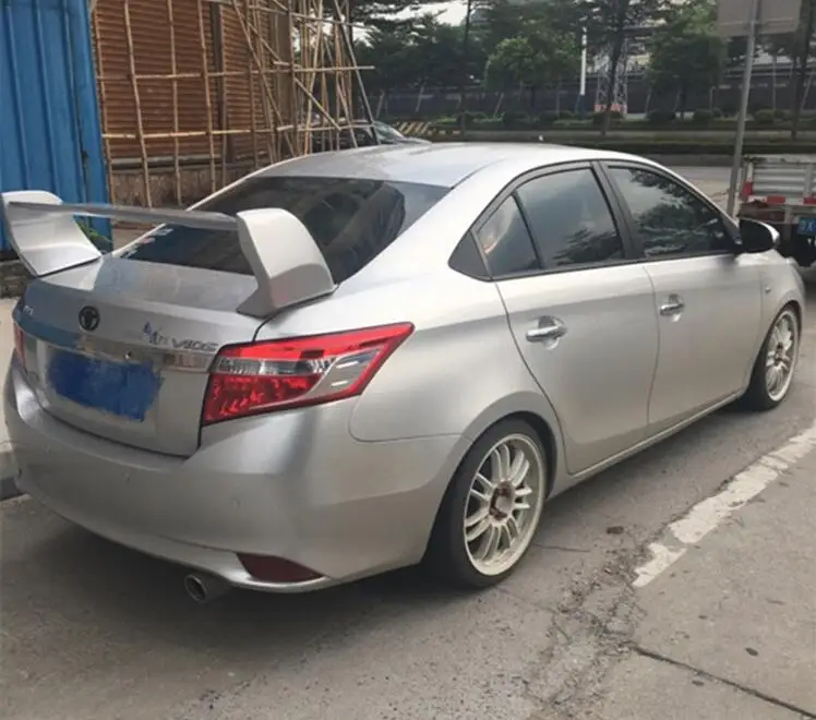 Спойлер для TOYOTA VIOS 2014-2017 спойлер FD из высококачественного АБС-материала заднего