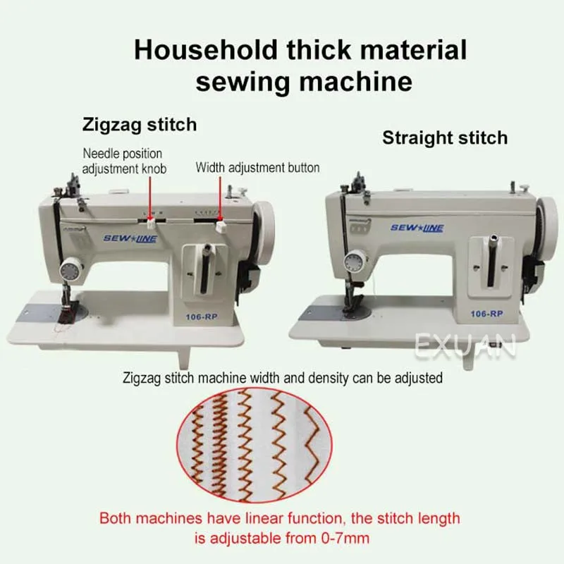 

Household thick material sewing machine / synchronous machine leather canvas, etc. Support sofa renovation Sewing machine