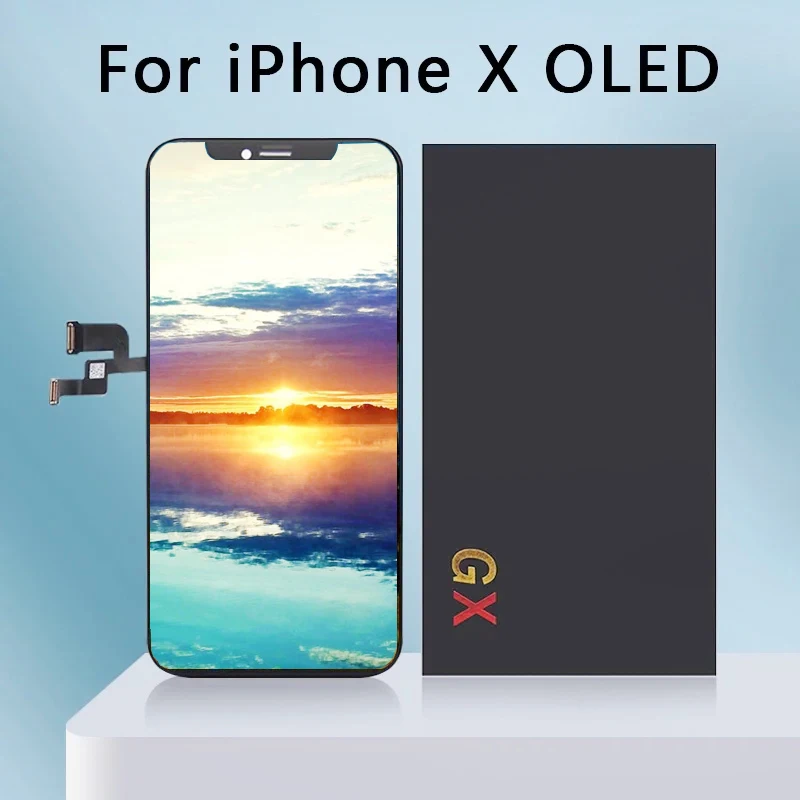 100% Tested OLED For iPhone X GX OLED XS XR 11 Pro Screen LCD Display Touch Screen Digitizer Assembly For iPhone Soft XSMAX OLED