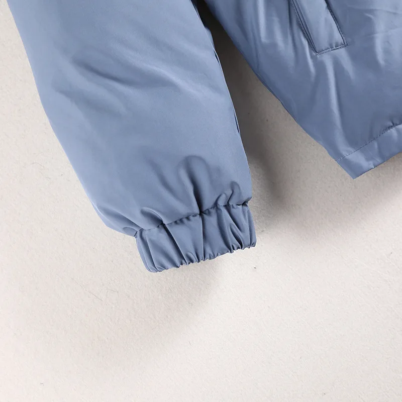 

2021 Xl-5Xl Plus Size Women Cotton Padded Jacket Parkas Big Fur Collar Hooded Coat Rivet Embroidery Overcoat Zipper Winter New