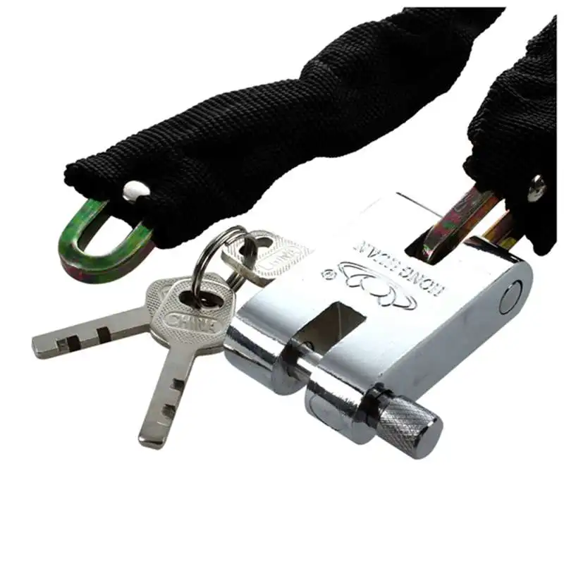 

83cm Reinforced Metal Heavy Motorbike Motorcycle Bicycle Chain Lock