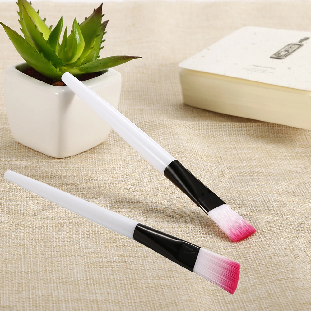 2pcs 1~ 5 шт. кисти маска для лица макияж для ухода за кожей кисточка для нанесения маски кисть для нанесения маски косметическая маска для лица для смешивания скрывающий порошок щеткой TSLM1 - Handle Color: 2pcs