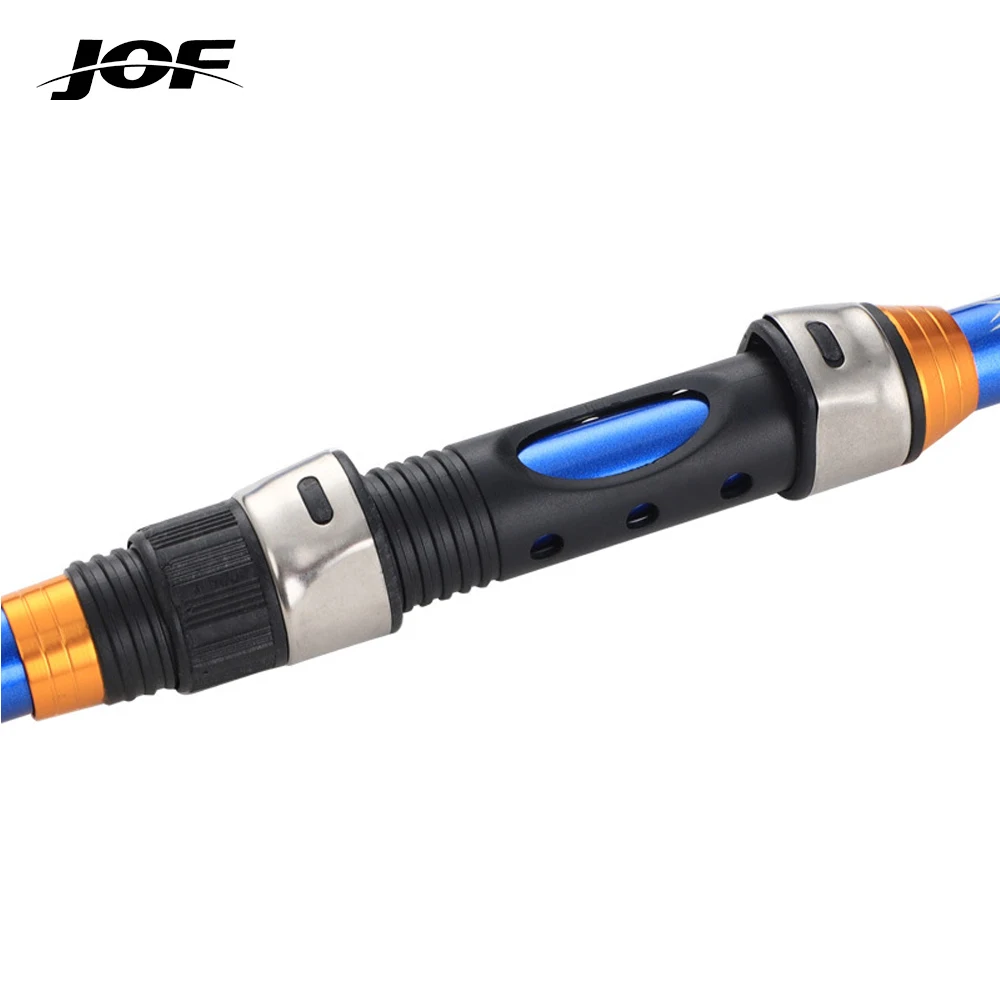 JOF Портативный поворотный рыболовные 2 1 М-3 6 М удочка жесткий углеродного волокна