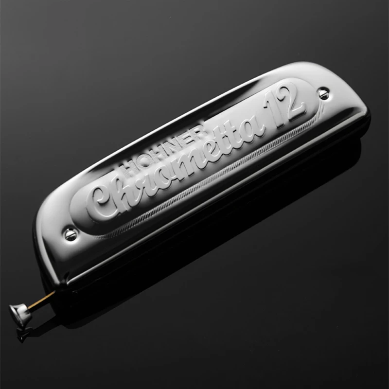 Германия оригинальная Хроматическая губная гармоника HOHNER 255/48 Chrometta 12 Ключ C/ключ G армоника рот Оганов губная гармоника HOHNER