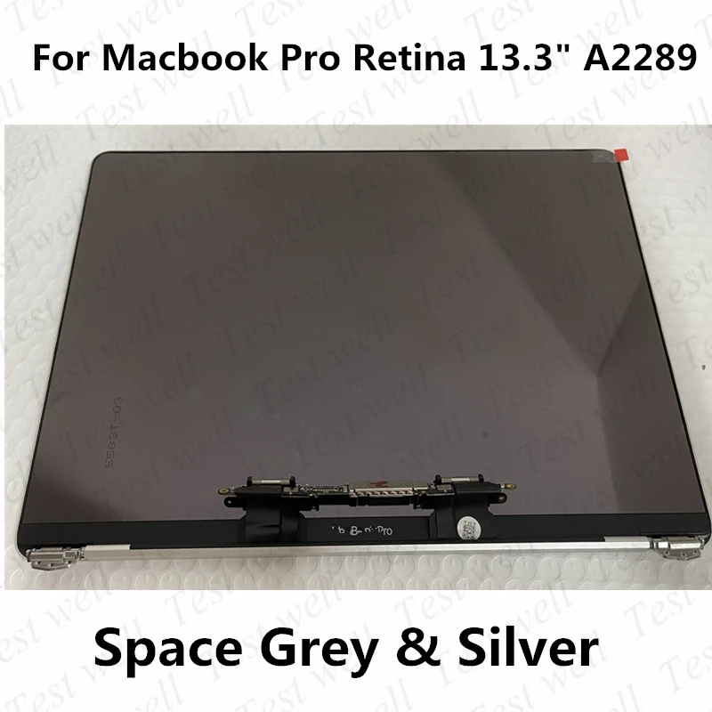 

Новый серебристый, Космический, серый, ЖК-дисплей A2289 для Macbook Retina 13 дюймов, A2289 Полный комплект с крышкой 2020 года