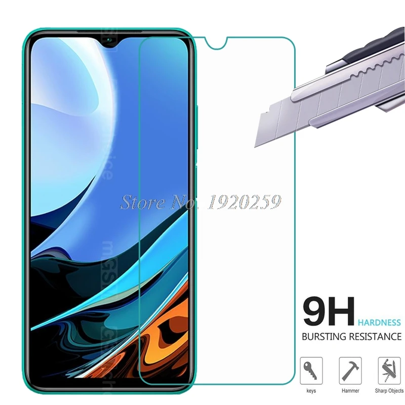 For Xiaomi Redmi 9 Power Tempered Glass Telefone Screen Protector Front Film For Redmi 9 Power Cover Glass 9H Hardness Guard