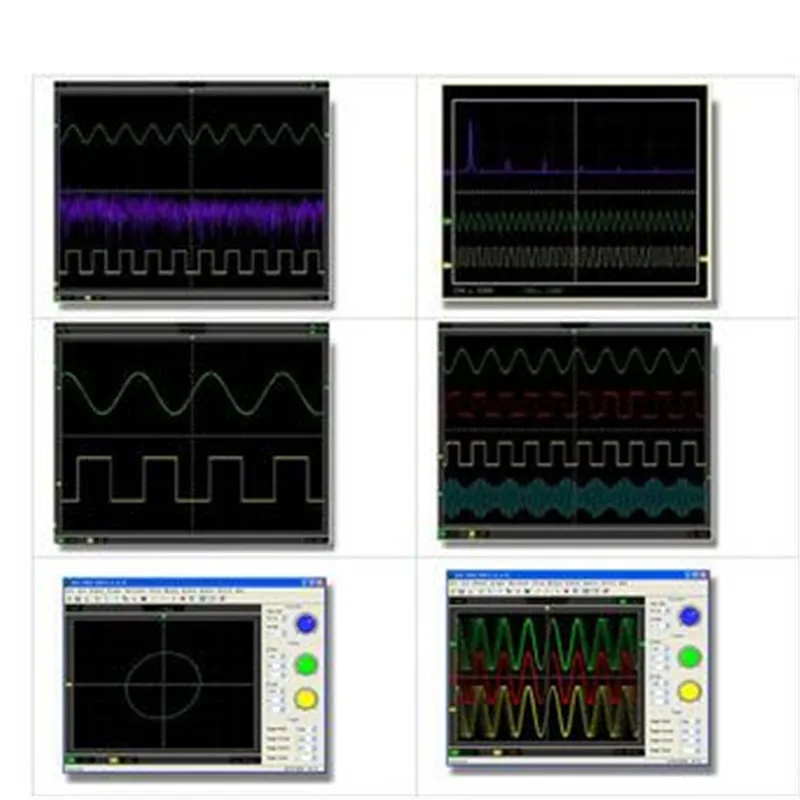 Осциллограф 6212BE с отличной функцией высококачественный стандартный USB-интерфейс