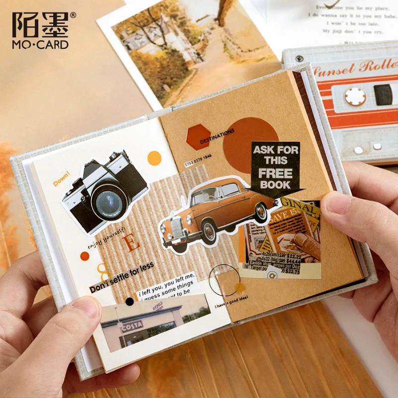 

10sets/lot Memo Pads Sticky Notes Memory Soundtrack Paper diary Scrapbooking Stickers Office School stationery Notepad