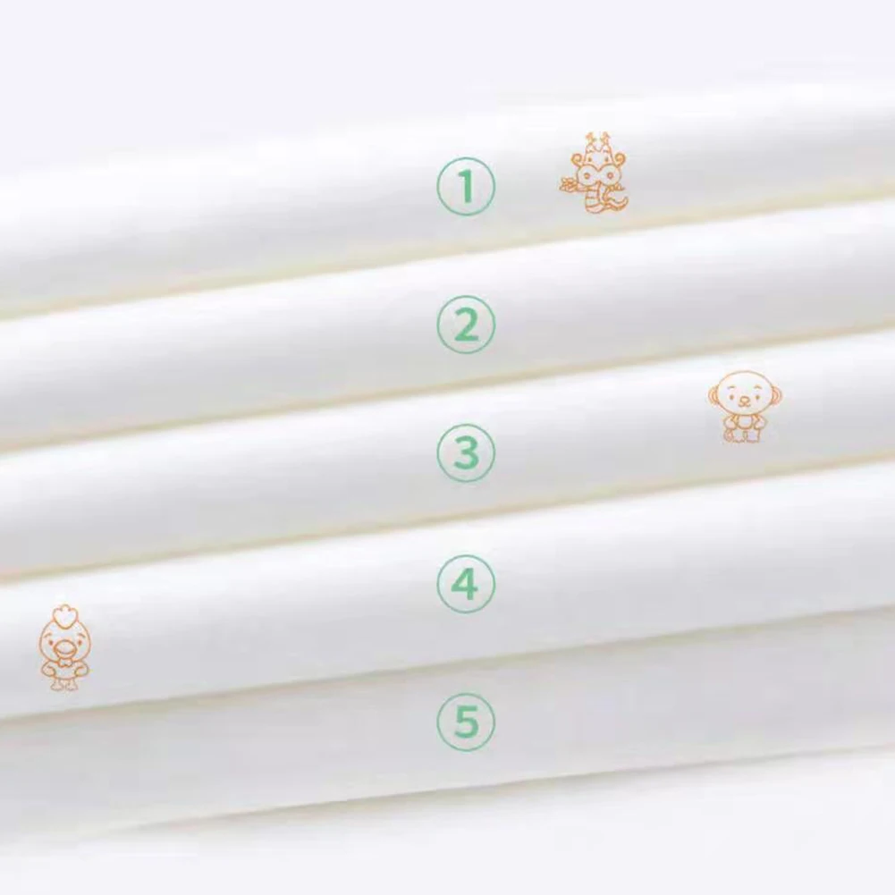 1 рулон 5 слойная мягкая приятная для кожи туалетная бумага дома отеля ванной