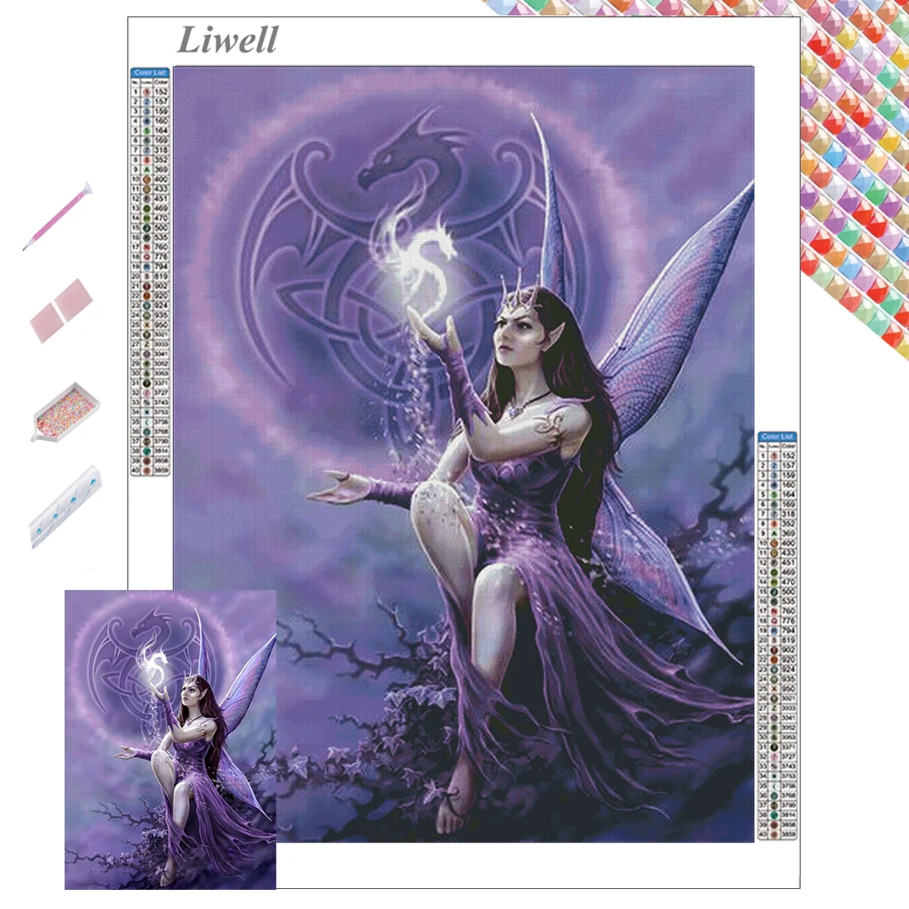 

Набор для вышивки Алмазная роспись дракона Алмазная 5d «сделай сам», Набор для вышивки крестиком, художественная картина, плакат, вышивка, до...