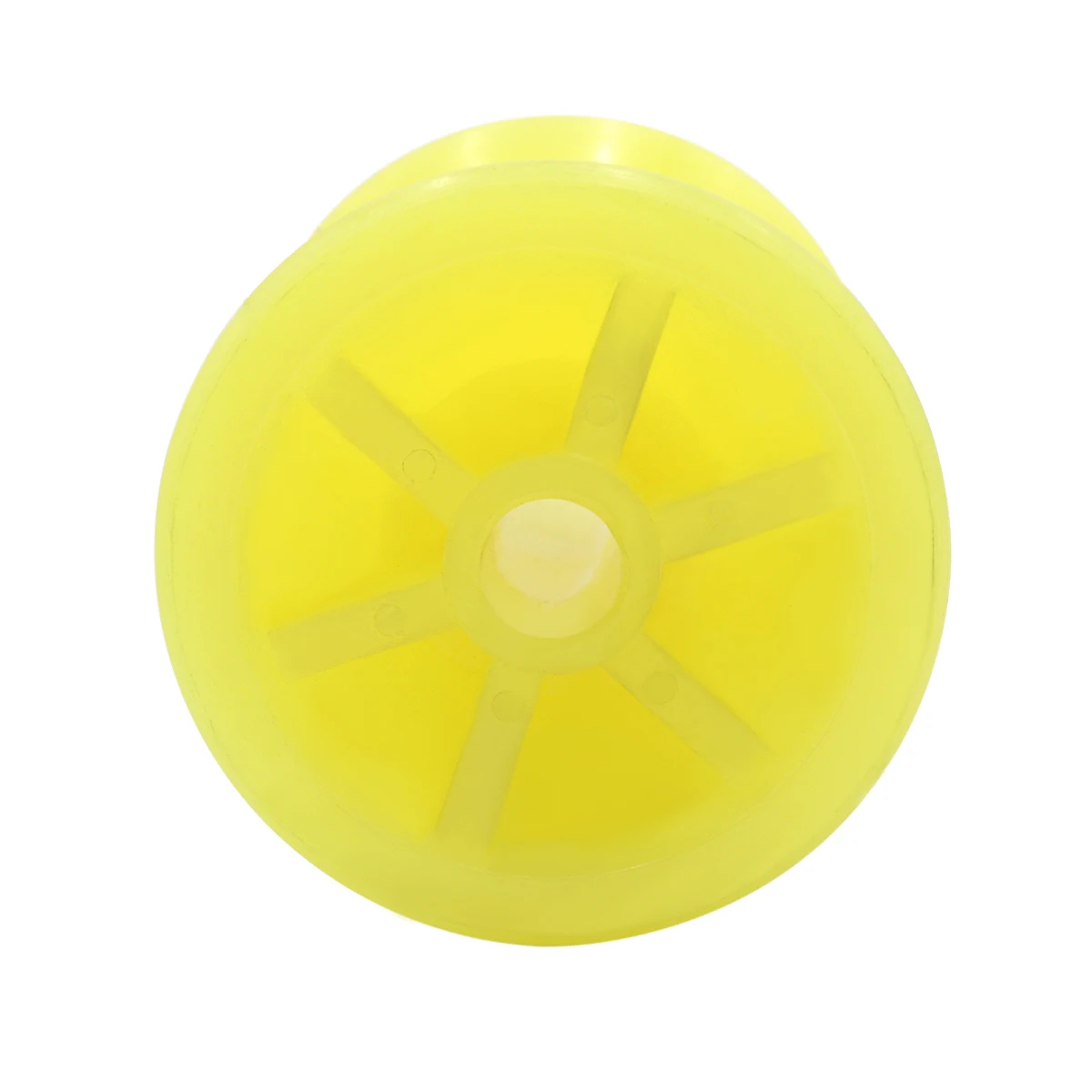 Подхват для лодочного прицепа 3 дюйма Янтарный/Желтый полиуретановый ролик лука