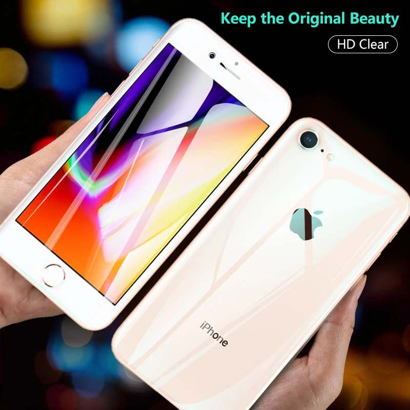 Изогнутая 3d пленка для iPhone SE 2020 Защита экрана Apple 3D гидратационная SE2 не Настоящее