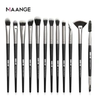 maange 3512pcs makeup brushes tool set cosmetic powder eye shadow foundation blush blending beauty make up brush set drop ship