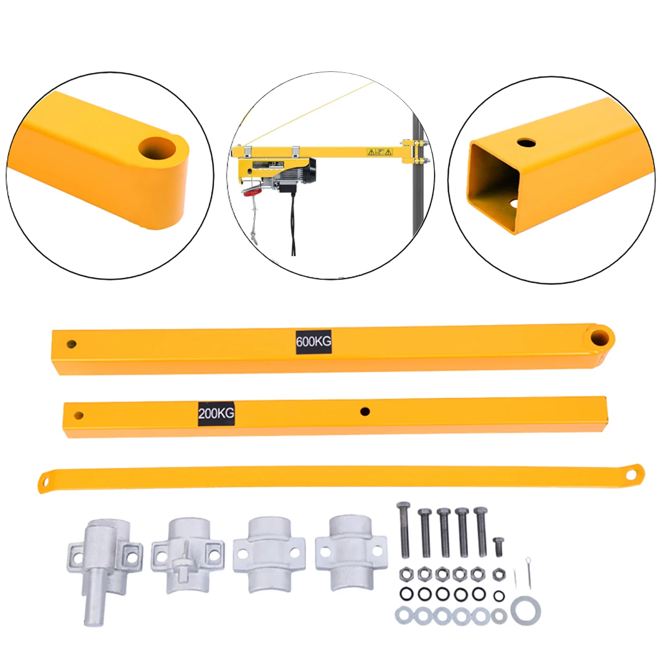 Samger 75 см-110 см поворотный кронштейн для кабельный канат лебедки Мотор Крана 180