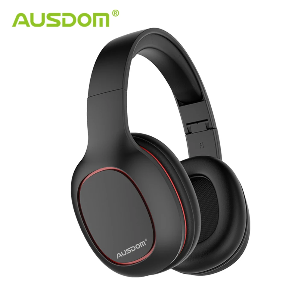 Ausdom M09, беспроводные наушники, Bluetooth 4,2, гарнитура, складные, глубокий бас, Bluetooth наушники для iPhone, Xiaomi, поддержка TF карты