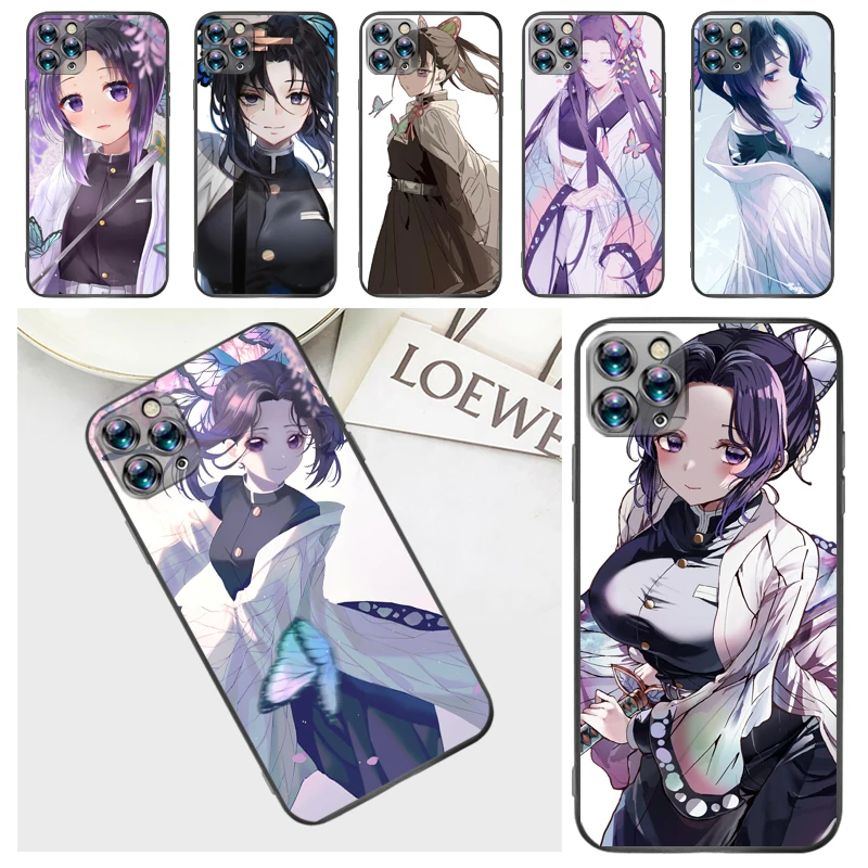 

Demon Slayer Kamado Nezuko Kimetsu No Yaiba Agatsuma Zenitsu Kamado Tanjirou Phone Case For iPhone 7 8 Plus 6 6S Carcasa