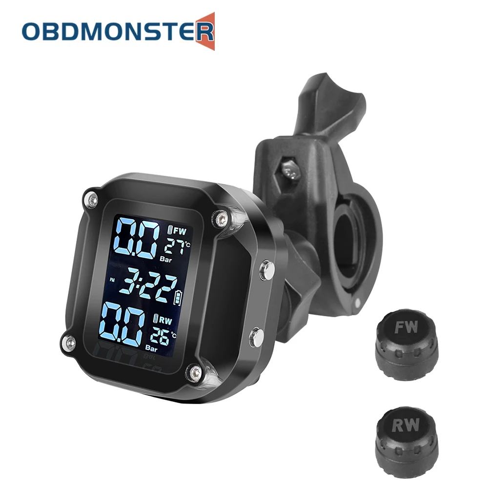 Система контроля температуры в шинах с 2 внешними датчиками | Автомобили и