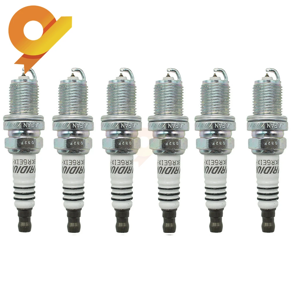 4 шт. 6 шт. BKR6EIX-11 BKR6EIX11 иридиевая Свеча зажигания для TOYOTA ACURA CHEVROLET ISUZU Lexus, mitsubishi NISSAN SUZUKI YAMAHA DODGE