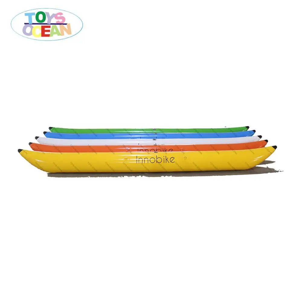 3 м надувные банановые Понтоны для плавающего водного велосипеда|Надувные