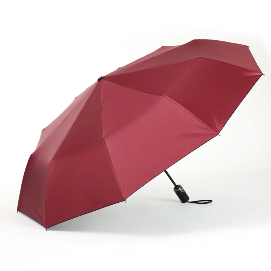 Зонтик сильный Безопасность Небьющийся качества Зонт кожаный Автоматическая