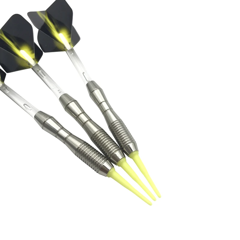 

Soft Tip Darts New 3Pcs/set Electronic Darts 17g Standard Sports Goods 15cm Throwing Games Nylon Shafts Aurora Wing Dart