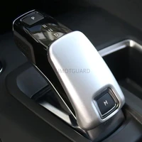 chrome gear shift knob cover garnish for citroen c5 aircross 2017 2018 2019 accessories car styling