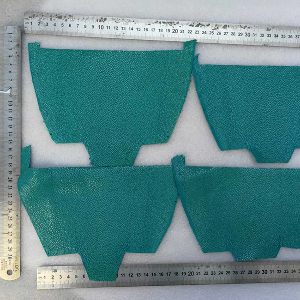 Высококачественная настоящая кожа ската натуральная ремесло сделай сам пояс нож