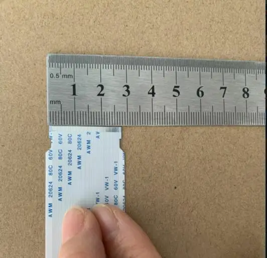 Гибкий плоский кабель FFC/FPC 200 шт./лот 50 контактов 55 см размер B анизотропия