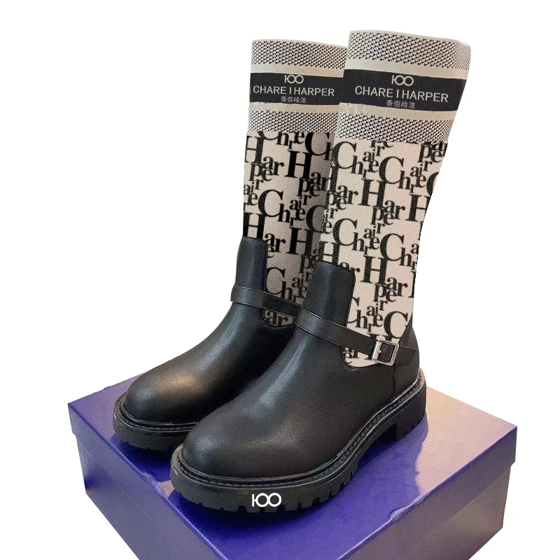 

Новинка 2022, французские ботинки-мартинсы charei100, ботинки на шнуровке в британском стиле, кожаные ботинки, специальные противопесочные ботинк...